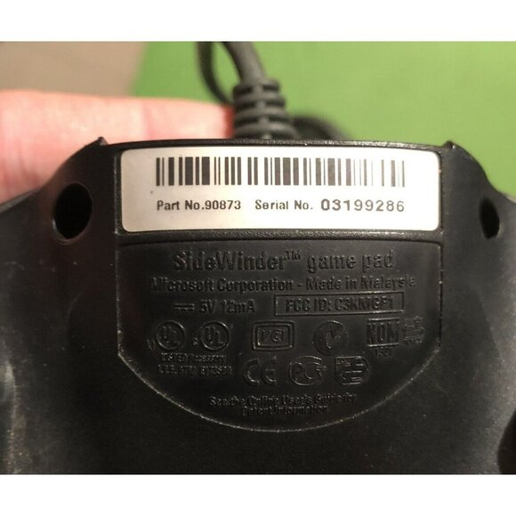 Microsoft SideWinder Gamepad 90873 15-pin Serial Game Port Version Controller - Picture 3 of 4